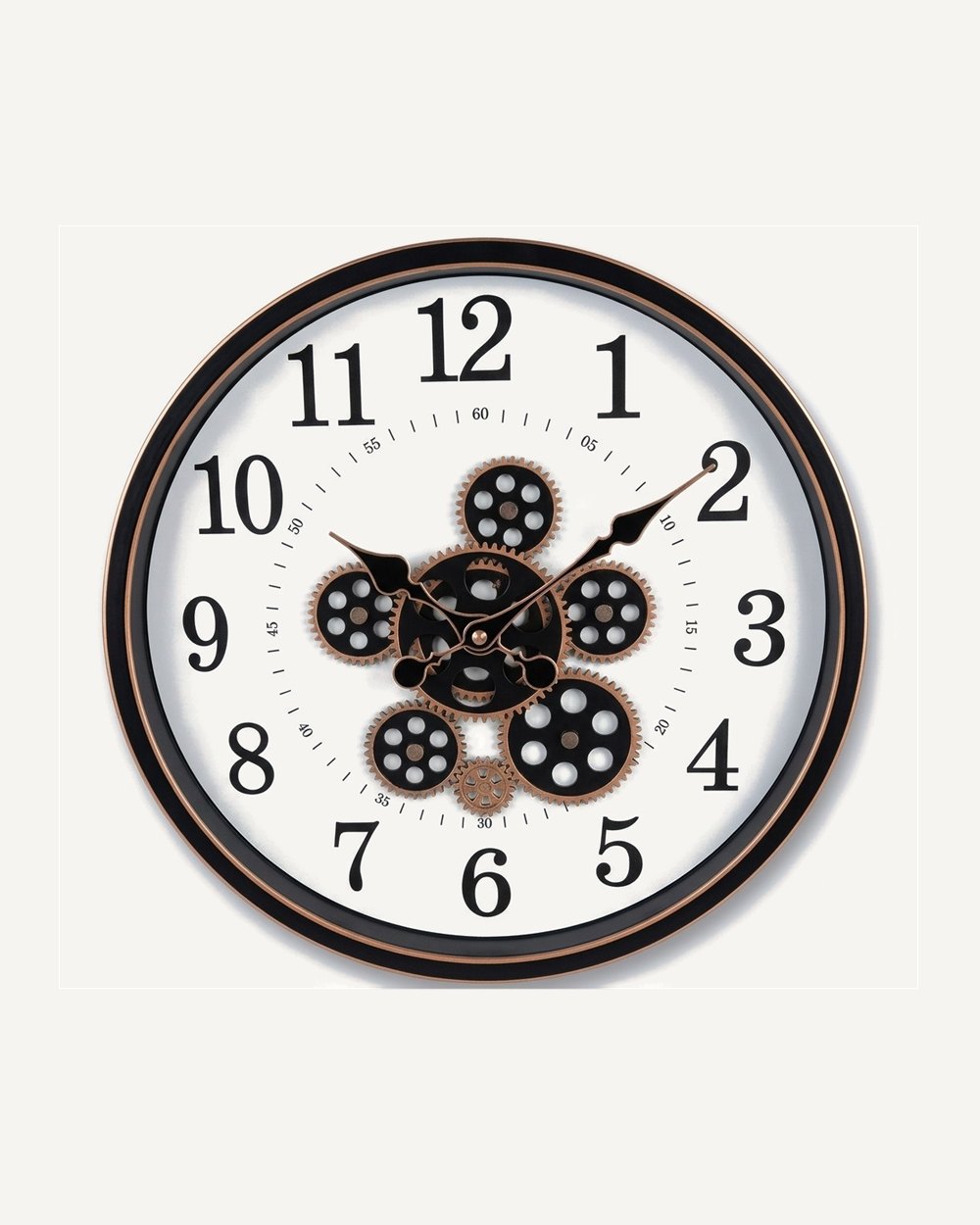 Round Gear Clock