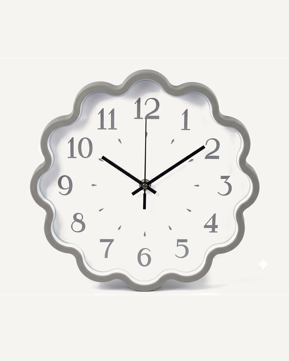 Wavy Square Clock
