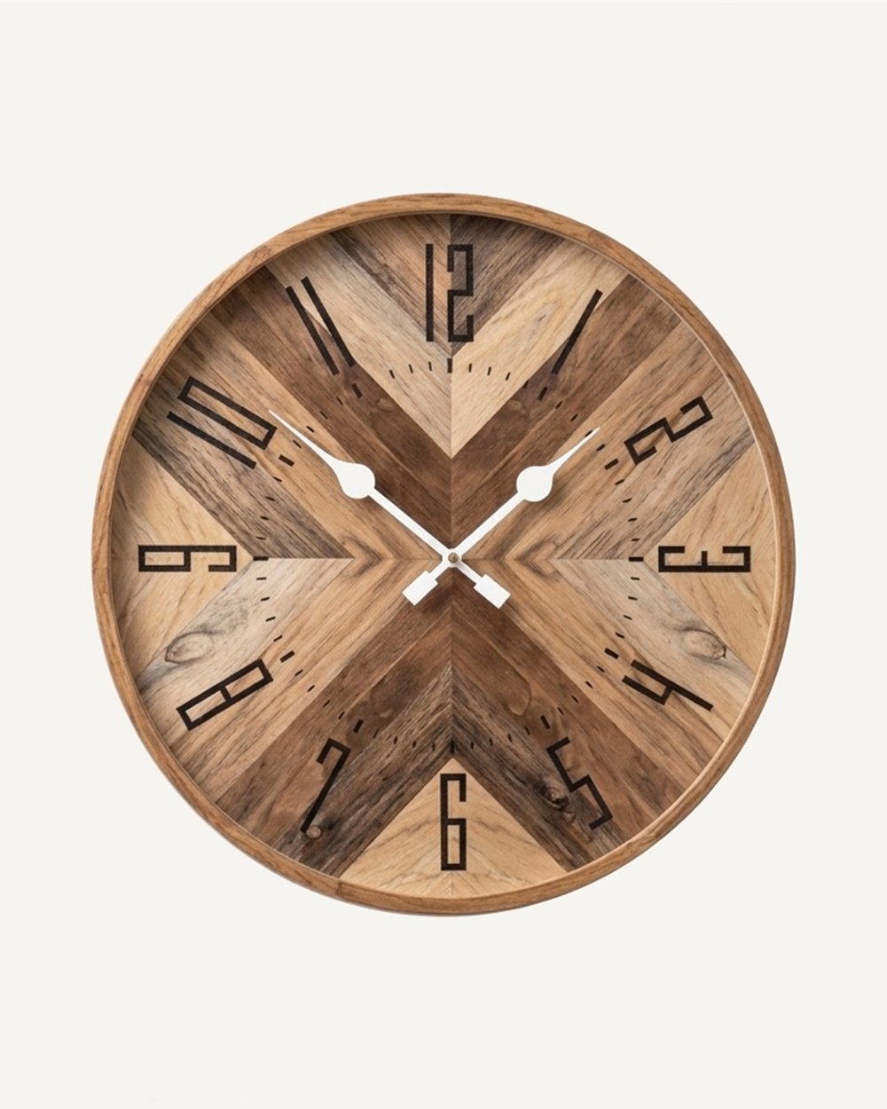 Rustic Wood Clock