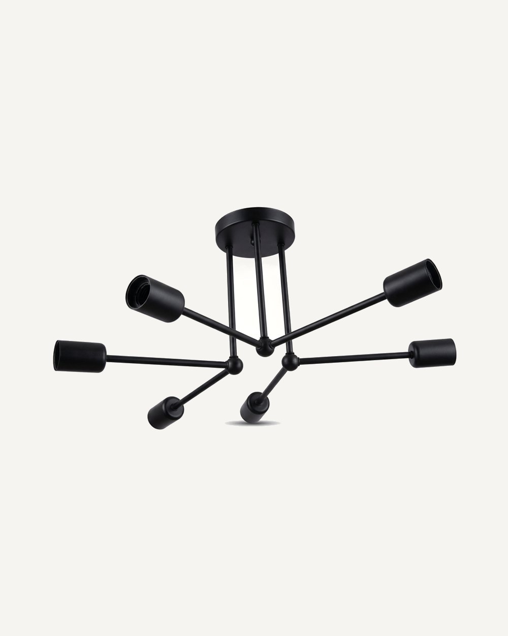 Sputnik Chandelier - Black