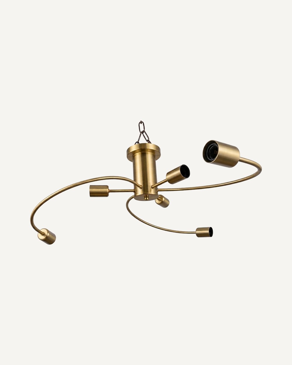 Arc Chandelier - Gold