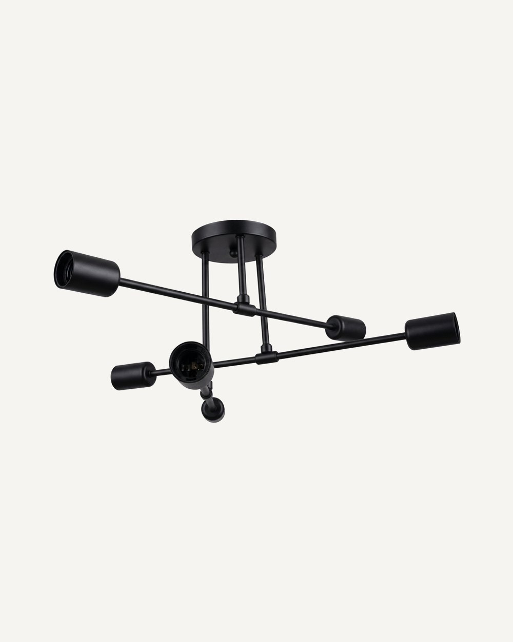 Sputnik Chandelier - Matte Black