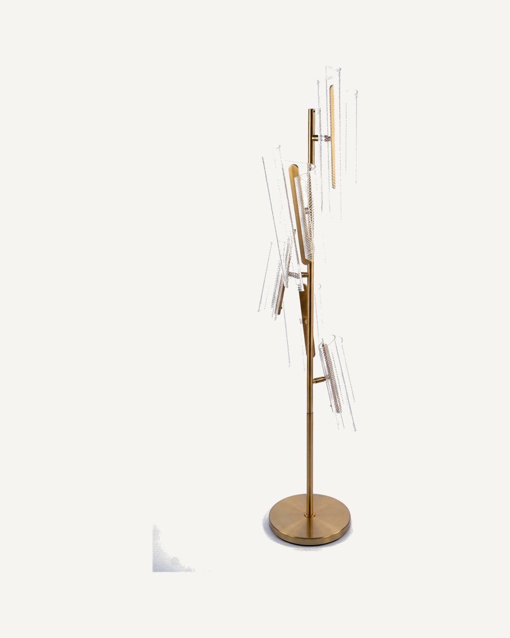 Petal Glass Floor Lamp